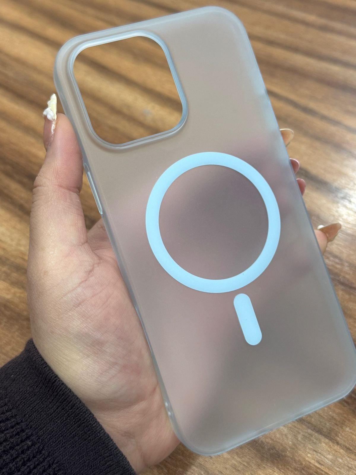 Smoke MagSafe Case Blue